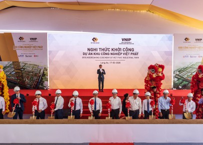 Lễ khởi công dự án khu công nghiệp Việt Phát