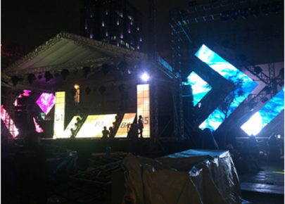 Sân khấu lễ hội DJ Halloween